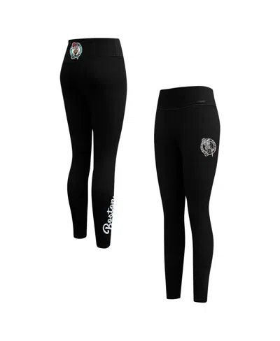 Pro Standard Women's Black Boston Celtics Paint The City Jersey Leggings