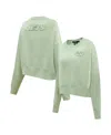 Pro Standard Green New York Jets Neutral Pullover Sweatshirt In Light Green