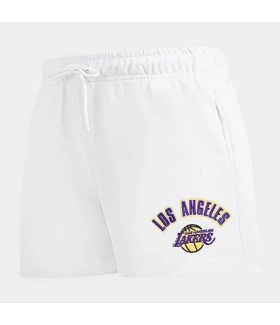 Pro Standard Women's Los Angeles Lakers Nba Classic Fleece Shorts