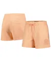 Pro Standard Women's Orange New York Yankees Neutral Fleece Shorts In Orange