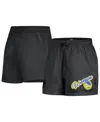Pro Standard Women's  Black Golden State Warriors Script Woven Shorts In Black