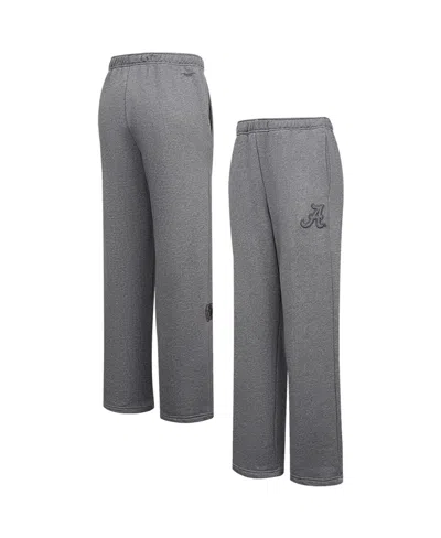 Pro Standard Women's  Heather Charcoal Alabama Crimson Tide Tonal Neutral Relaxed Fit Fleece Sweatpan