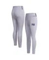 Pro Standard Women's  Heather Gray Jackson State Tigers Classic 3-hit Jersey Leggings In Heather Gray