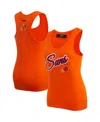 Pro Standard Orange Phoenix Suns Script Tank Top In Orange