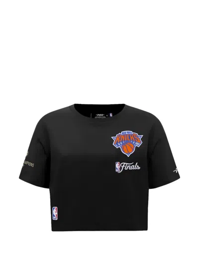 Pro Standard X Nba Logo-patch T-shirt In Black