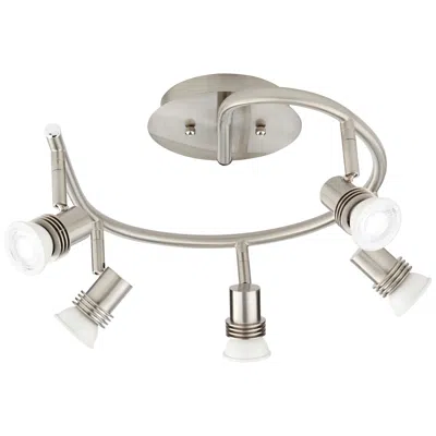 Pro Track Speira 15 3/4"w 5-light Spiral Led Track Light