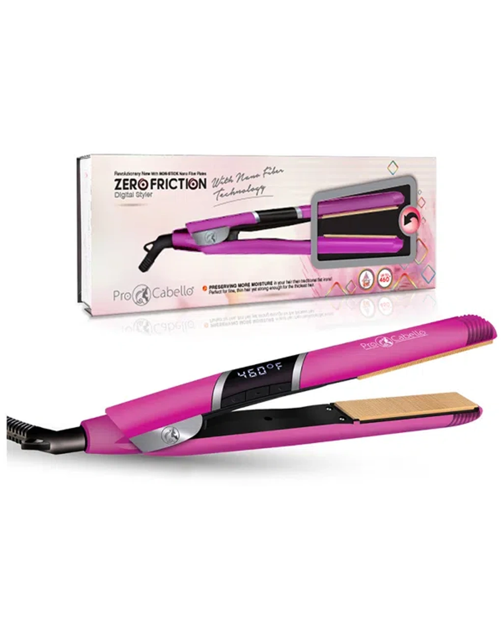 Zero Friction Digital Styler Procabello Flat Iron Reviews Pro