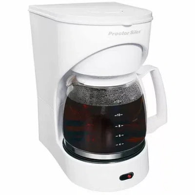 Proctor Silex Proctor-silex 12-cup Coffee Maker In White
