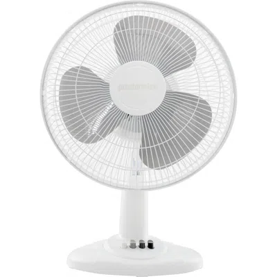 Proctor Silex 12 Inch 40w Oscillating Table Fan In White