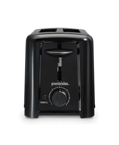 Proctor Silex 2 Slice Toaster In Black