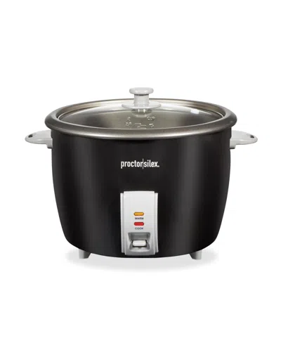 Proctor Silex 30 Cup Rice Cooker And Steamer In Black