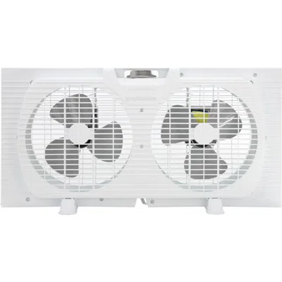 Proctor Silex 9 Inch 56w Twin Window Fan In White