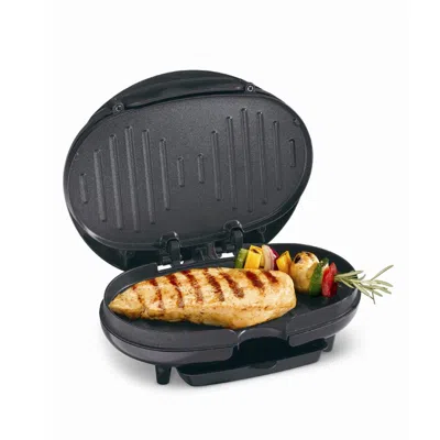 Proctor Silex Compact Grill In Black