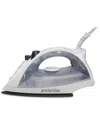 Proctor Silex Nonstick Steaming Iron In White