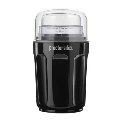 Proctor Silex Sound Shield Coffee Grinder In Black