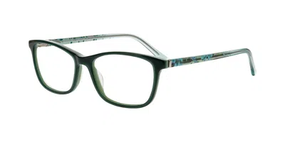 Prodesign 3655 9522 Women's Glasses Green Size 51 - Free Lenses - Blue Light Block Available