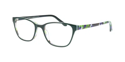 Prodesign 3660 9532 Occhiali Da Vista Verdi Per Donna (solo Montatura) In Green