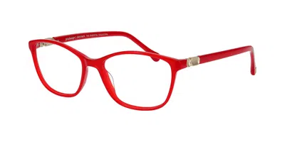 Prodesign Cleo 3 4022 Occhiali Da Vista Rossi Per Donna (solo Montatura)