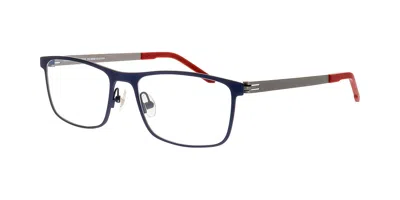 Prodesign Connect 3 9021 Occhiali Da Vista Blu Per Uomo (solo Montatura) In Blue