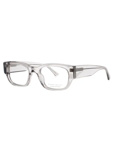 Prodesign Cut 1 Unisex Eyeglasses - Modern Designer Style In Gray