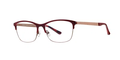 Prodesign Essential 3613 4122 Women's Glasses Red Size 53 - Free Lenses - Blue Light Block Available In Ruby Red
