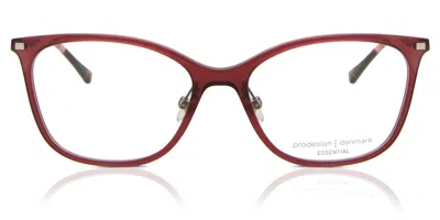 Prodesign Essential 3616 3732 Women's Glasses Pink Size 51 - Free Lenses - Blue Light Block Available