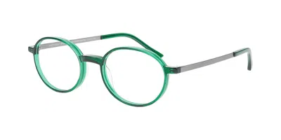 Prodesign Extrusion 2 9525 Occhiali Da Vista Verdi Per Uomo (solo Montatura) In Green