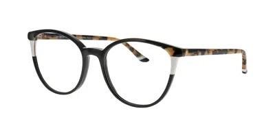 Prodesign Glow 1 6032 Occhiali Da Vista Neri Per Donna (solo Montatura) In Black
