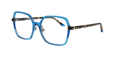 Prodesign Glow 3 9025 Occhiali Da Vista Blu Per Donna (solo Montatura) In Blue