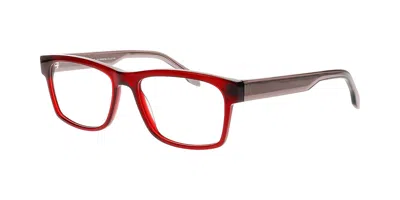 Prodesign Grandd 1 4025 Occhiali Da Vista Rossi Per Uomo (solo Montatura) In Red