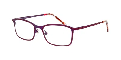 Prodesign Lined 1 3021 Women's Glasses Purple Size 51 - Free Lenses - Blue Light Block Available