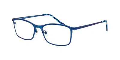 Prodesign Lined 1 9021 Women's Glasses Blue Size 51 - Free Lenses - Blue Light Block Available