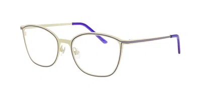 Prodesign Lined 2 1411 Women's Glasses Brown Size 53 - Free Lenses - Blue Light Block Available