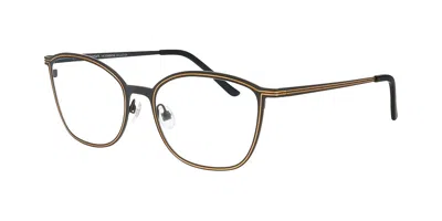 Prodesign Lined 2 6031 Women's Glasses Black Size 53 - Free Lenses - Blue Light Block Available