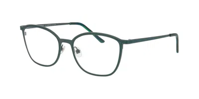 Prodesign Lined 2 9531 Women's Glasses Green Size 53 - Free Lenses - Blue Light Block Available