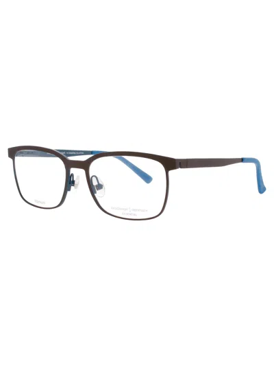 Prodesign Men's 1450 Titanium Eyeglasses In Black