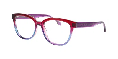 Prodesign Signific 4 3845 Women's Glasses Red Size 55 - Free Lenses - Blue Light Block Available