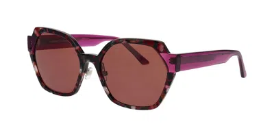 Prodesign Sol 1 3534 Occhiali Da Sole Rossi Per Donna