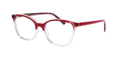 Prodesign Sparkle 3 4142 Women's Glasses Red Size 52 - Free Lenses - Blue Light Block Available