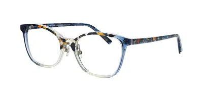 Prodesign Sparkle 3 6124 Women's Glasses Blue Size 52 - Free Lenses - Blue Light Block Available