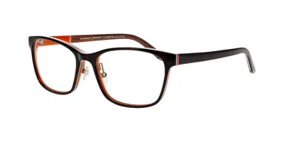Prodesign Strata 1 5532 Women's Glasses  Size 54 - Free Lenses - Blue Light Block Available In Brown