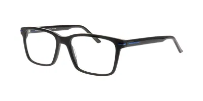Prodesign Strike 3 6031 Men's Glasses  Size 58 - Free Lenses - Blue Light Block Available In Black