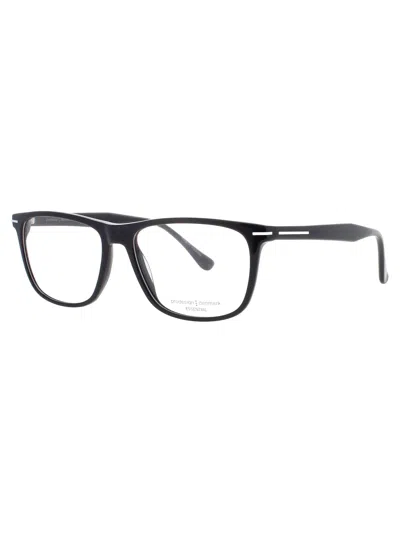Prodesign Stylish Acetate Men's Eyeglasses 3629 In Black