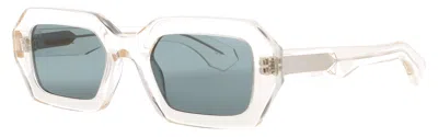 Pre-owned Prodesign Sunglasses Champagne Light Transparent In Gold