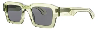 Prodesign Sunglasses Olive Green Transparent