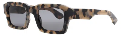 Pre-owned Prodesign Sunglasses Olive Green Transparent In Brown