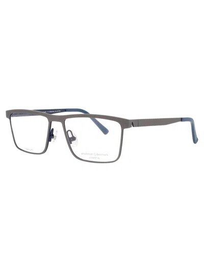 Prodesign Titanium 1448 Men's Eyeglasses In Brown