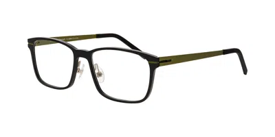Prodesign Trail 2 9521 Men's Glasses  Size 54 - Free Lenses - Blue Light Block Available In Black