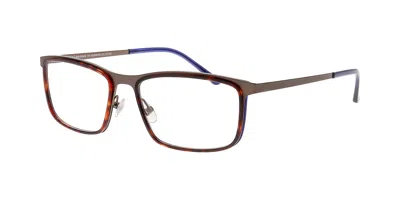 Prodesign Triple 3 5532 Men's Glasses  Size 57 - Free Lenses - Blue Light Block Available