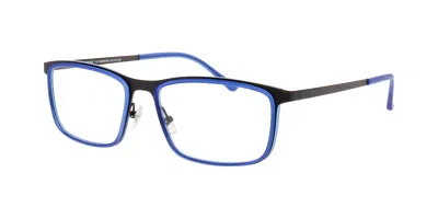 Prodesign Triple 3 9025 Men's Glasses  Size 57 - Free Lenses - Blue Light Block Available In Multi